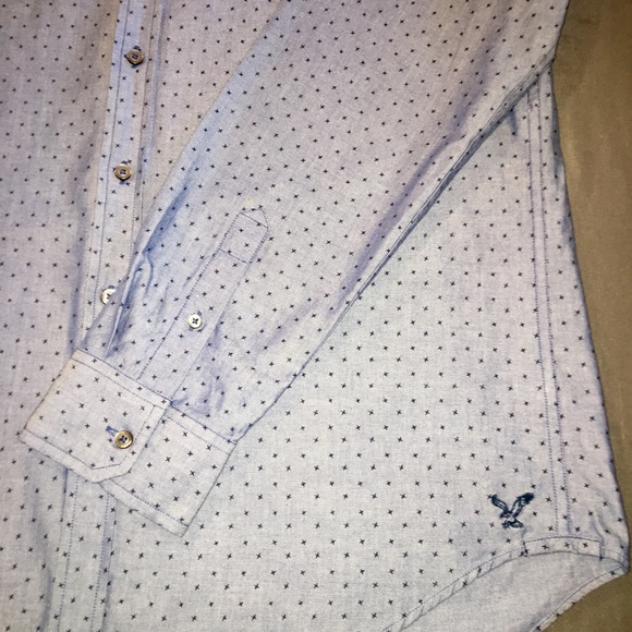 AMERICAN EAGLE Outfitters prep fit button up - Picture 2 of 7